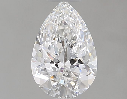 0.45 carat E-VS1 Natūralus Pear Deimantas (1)