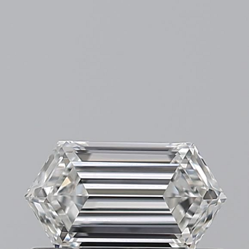 0.35 carat F-VVS1 Natūralus Hexagonal Deimantas (1)
