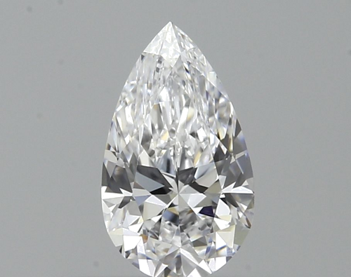 0.3 carat D-VS1 Natūralus Pear Deimantas (1)
