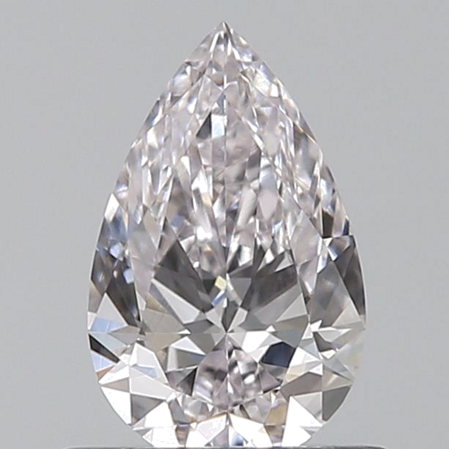 0.51 carat F-VVS2 Natūralus Pear Deimantas (1)