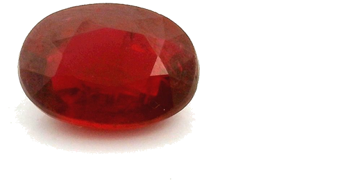 0.66 carat RED Oval Rubinas (1)