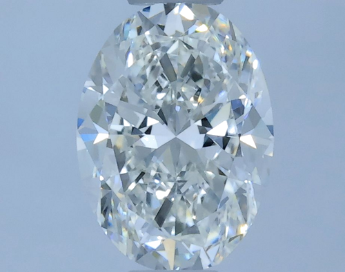 0.5 carat G-VS1 Natūralus Oval Deimantas (1)