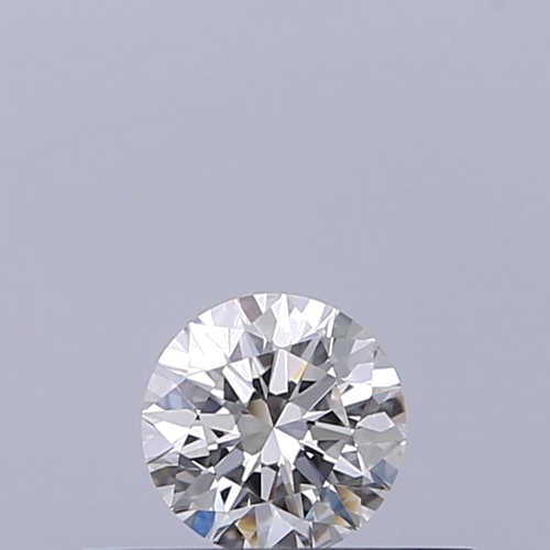 0.22 carat F-VVS2 Excellent cut Natūralus Round Deimantas (1)