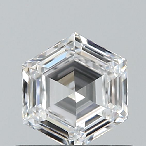 0.5 carat D-VVS2 Natūralus Hexagonal Deimantas (1)