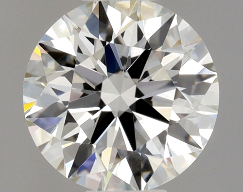 0.35 carat I-VVS1 Excellent cut Natūralus Round Deimantas (1)