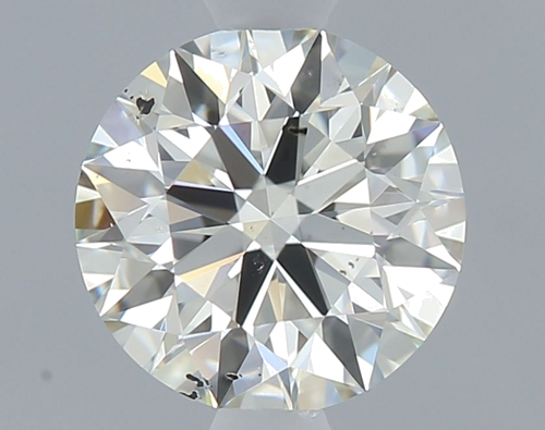 0.75 carat K-SI2 Excellent cut Natūralus Round Deimantas (1)
