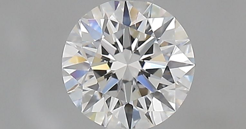 0.55 carat F-VVS1 Excellent cut Natūralus Round Deimantas (1)