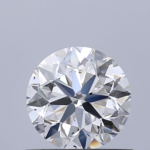 0.7 carat D-SI1 Very Good cut Natūralus Round Deimantas (1)