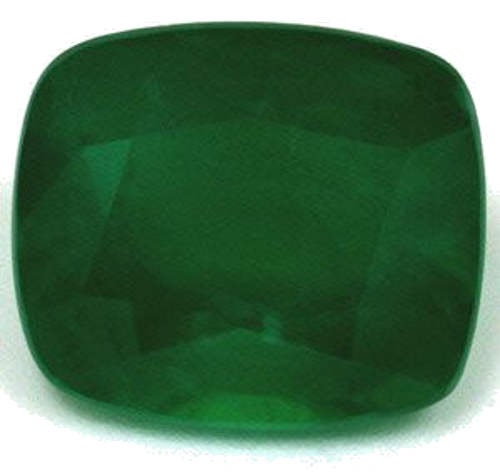 3.45 carat GREEN Cushion Smaragdas (1)