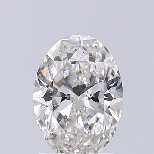 1.2 carat F-SI2 Natūralus Oval Deimantas (1)
