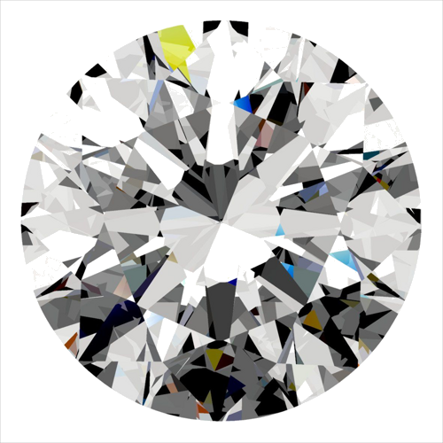 0.3 carat E-VS2 Excellent cut Natūralus Round Deimantas (1)