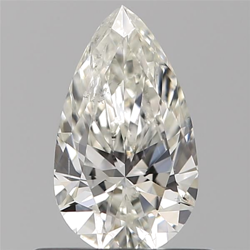 0.5 carat I-SI2 Natūralus Pear Deimantas (1)