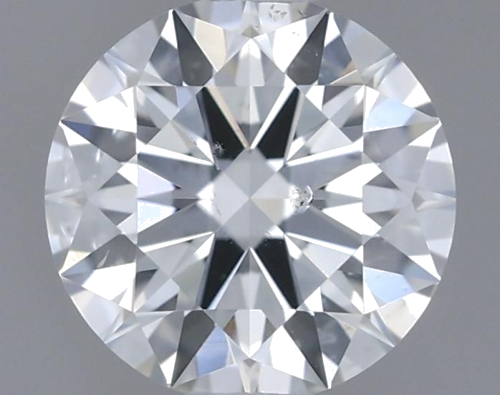 0.37 carat G-SI2 Excellent cut Natūralus Round Deimantas (1)