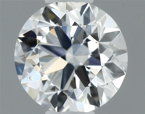 0.3 carat F-SI2 GD cut Natūralus Round Deimantas (1)