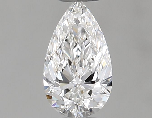 0.31 carat F-VS1 Natūralus Pear Deimantas (1)