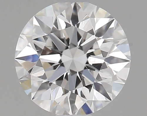 0.43 carat F-VVS1 Excellent cut Natūralus Round Deimantas (1)