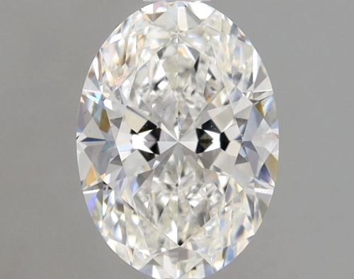 1.0 carat F-SI1 Natūralus Oval Deimantas (1)