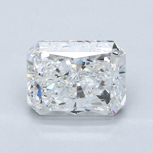 3.51 carat E-SI2 Natūralus Radiant Deimantas (1)