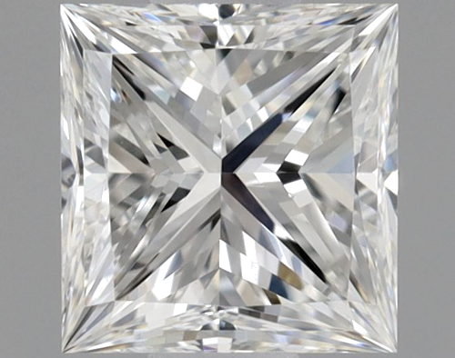 0.5 carat F-VS2 Natūralus Princess Deimantas (1)