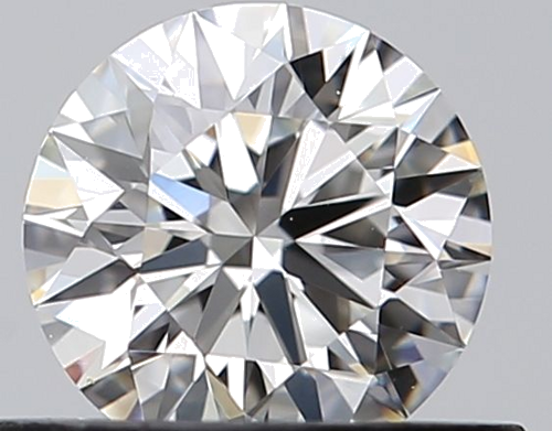 0.51 carat H-VVS1 Excellent cut Natūralus Round Deimantas (1)