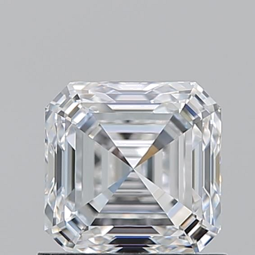 1.01 carat D-VVS2 Natūralus Asscher Deimantas (1)