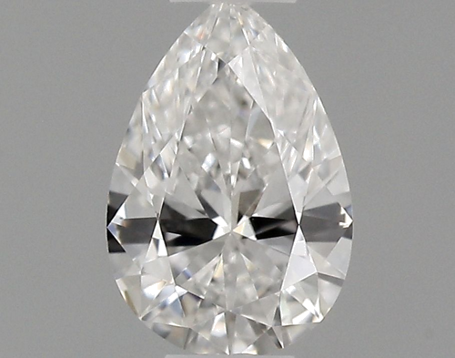 0.24 carat F-VVS2 Natūralus Pear Deimantas (1)