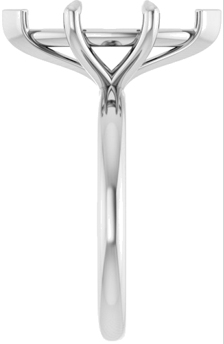 Sužadėtuvių Žiedas „Claw-Prong Solitaire“ 14k white gold Marquise 16mm x 8mm (4)
