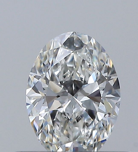 0.41 carat F-IF Natūralus Oval Deimantas (1)
