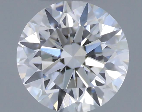 0.21 carat F-VVS2 Excellent cut Natūralus Round Deimantas (1)