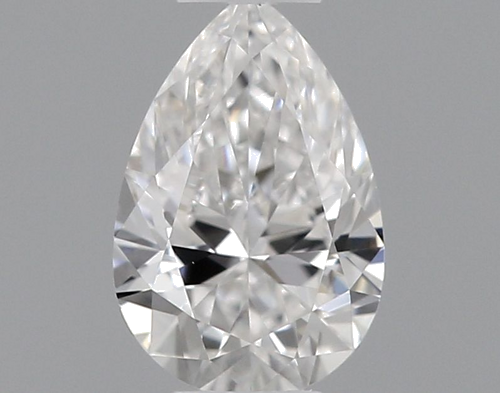 0.24 carat E-VVS2 Natūralus Pear Deimantas (1)