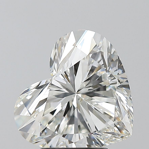 3.51 carat I-VS1 Natūralus Heart Deimantas (1)