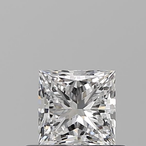 0.55 carat D-VS2 Natūralus Princess Deimantas (1)