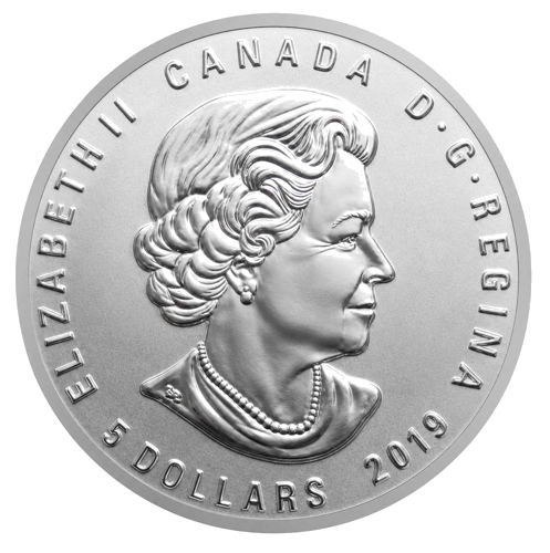 5 dolāri „This Is Canada” 2019 Kanādas sudraba monēta (2)