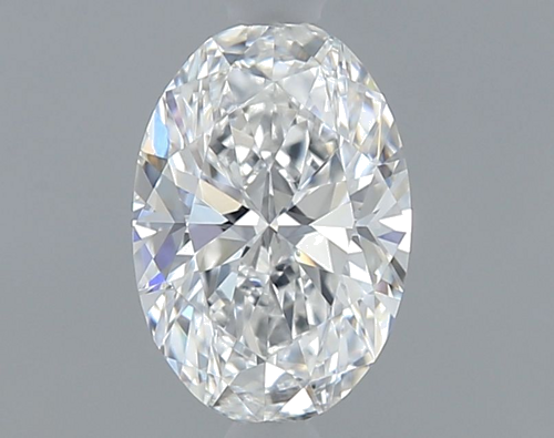 0.4 carat D-VS1 Natūralus Oval Deimantas (1)