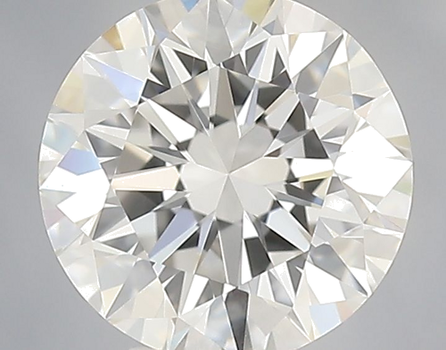 0.7 carat H-VVS2 Excellent cut Natūralus Round Deimantas (1)