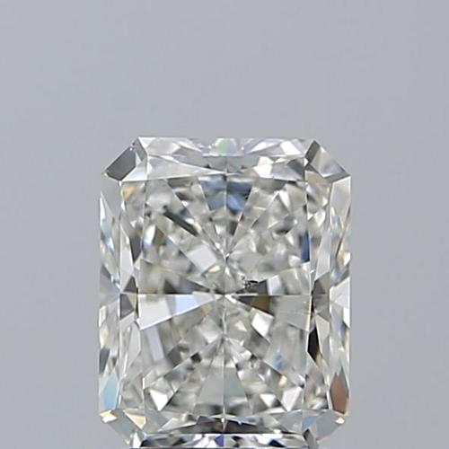 2.01 carat H-SI2 Natūralus Radiant Deimantas (1)