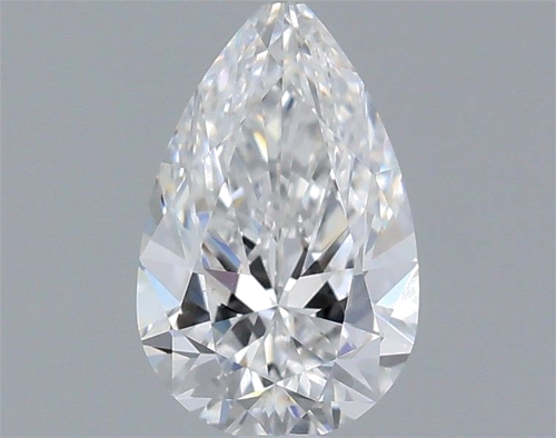 0.51 carat E-VS2 Natūralus Pear Deimantas (1)
