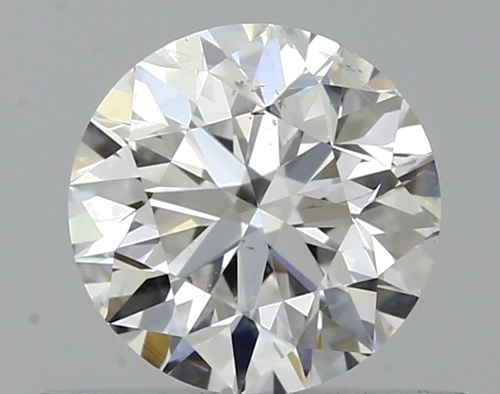 0.5 carat D-SI2 Very Good cut Natūralus Round Deimantas (1)
