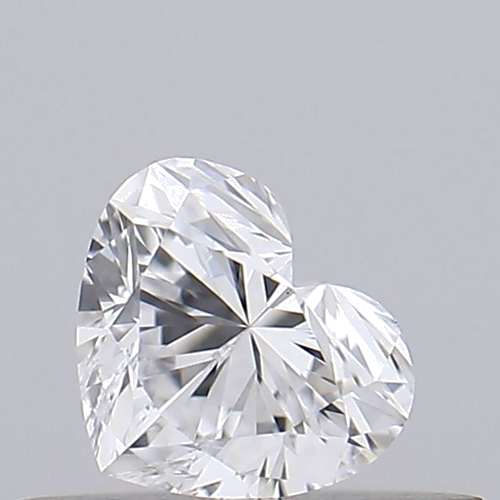 0.25 carat D-VS1 Natūralus Heart Deimantas (1)