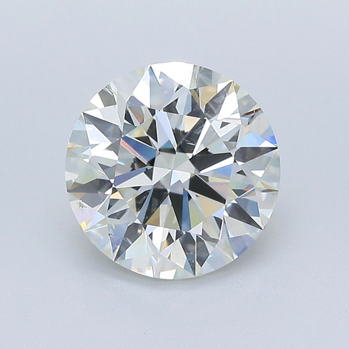 3.02 carat J-SI2 Excellent cut Natūralus Round Deimantas (1)