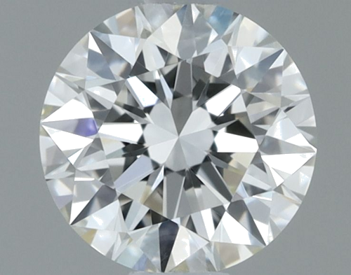 0.5 carat I-VVS2 Excellent cut Natūralus Round Deimantas (1)