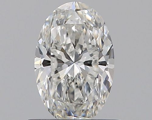 0.7 carat F-VVS1 Natūralus Oval Deimantas (1)