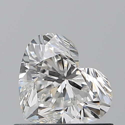 0.7 carat F-VS1 Natūralus Heart Deimantas (1)
