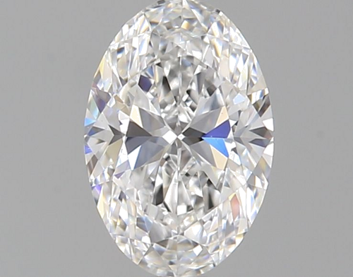 0.4 carat E-VVS1 Natūralus Oval Deimantas (1)