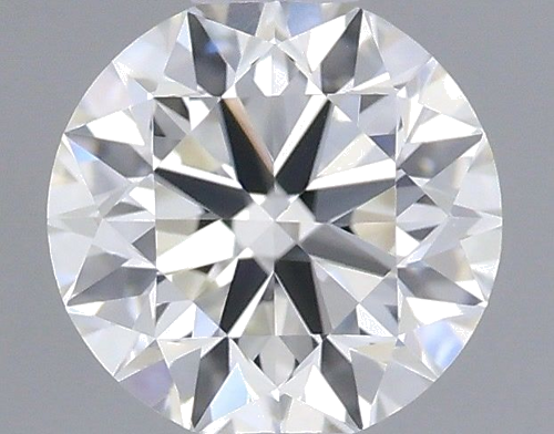 0.42 carat F-VVS1 Excellent cut Natūralus Round Deimantas (1)
