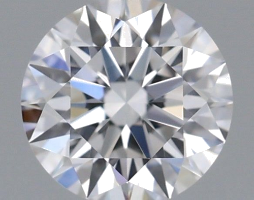 0.36 carat F-VVS1 Excellent cut Natūralus Round Deimantas (1)