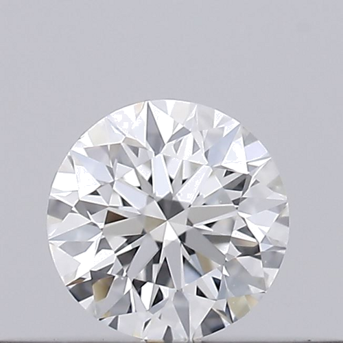 0.18 carat F-VVS1 Excellent cut Natūralus Round Deimantas (1)