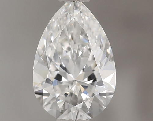 0.55 carat F-VS1 Natūralus Pear Deimantas (1)