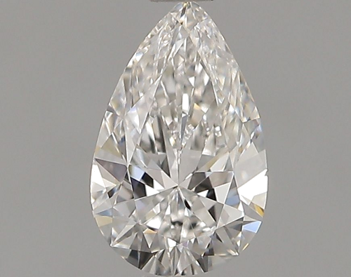 0.53 carat E-VS1 Natūralus Pear Deimantas (1)
