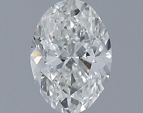0.41 carat H-SI2 Natūralus Oval Deimantas (1)